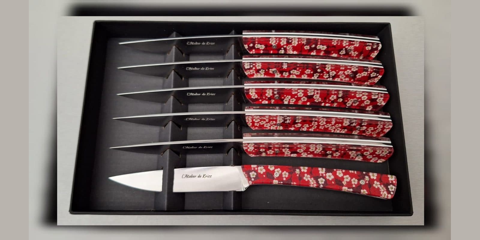 Coffret de 6 couteaux de table Liberty London